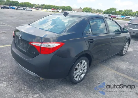 2015 Toyota Corolla Le from USA, damaged, VIN 2T1BURHE1FC360118
